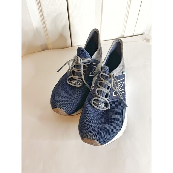 New Balance Men's Fresh Foam Roav Blue Grey MROAVTK Training Running Sneakers - Picture 7 of 13